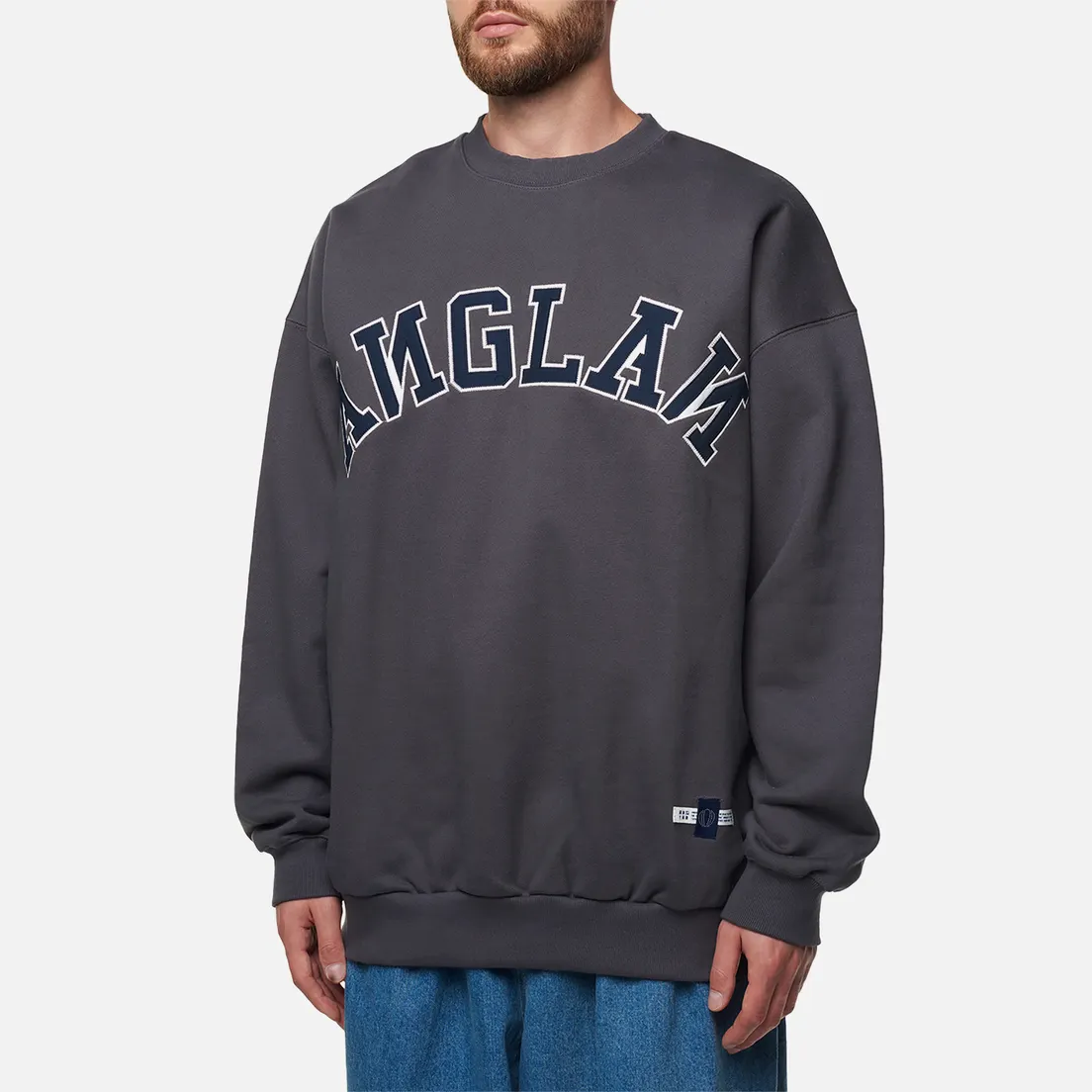 Anglan Мужская толстовка Applique Heavy
