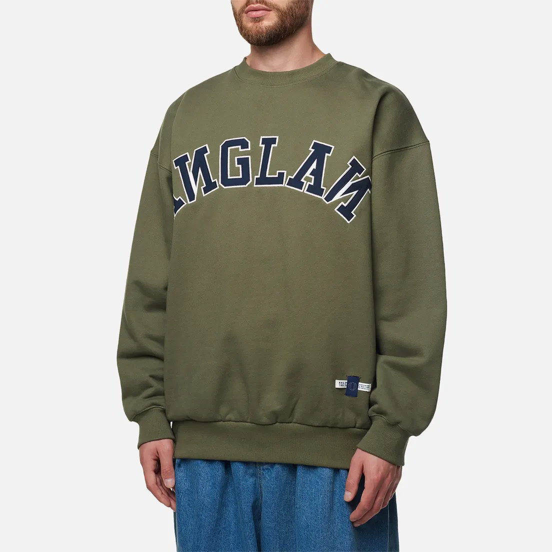 Anglan Мужская толстовка Applique Heavy