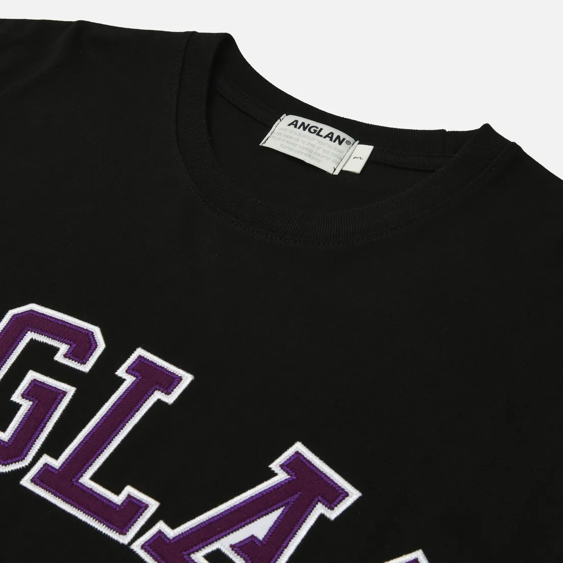 Anglan Мужская футболка Applique Logo Half