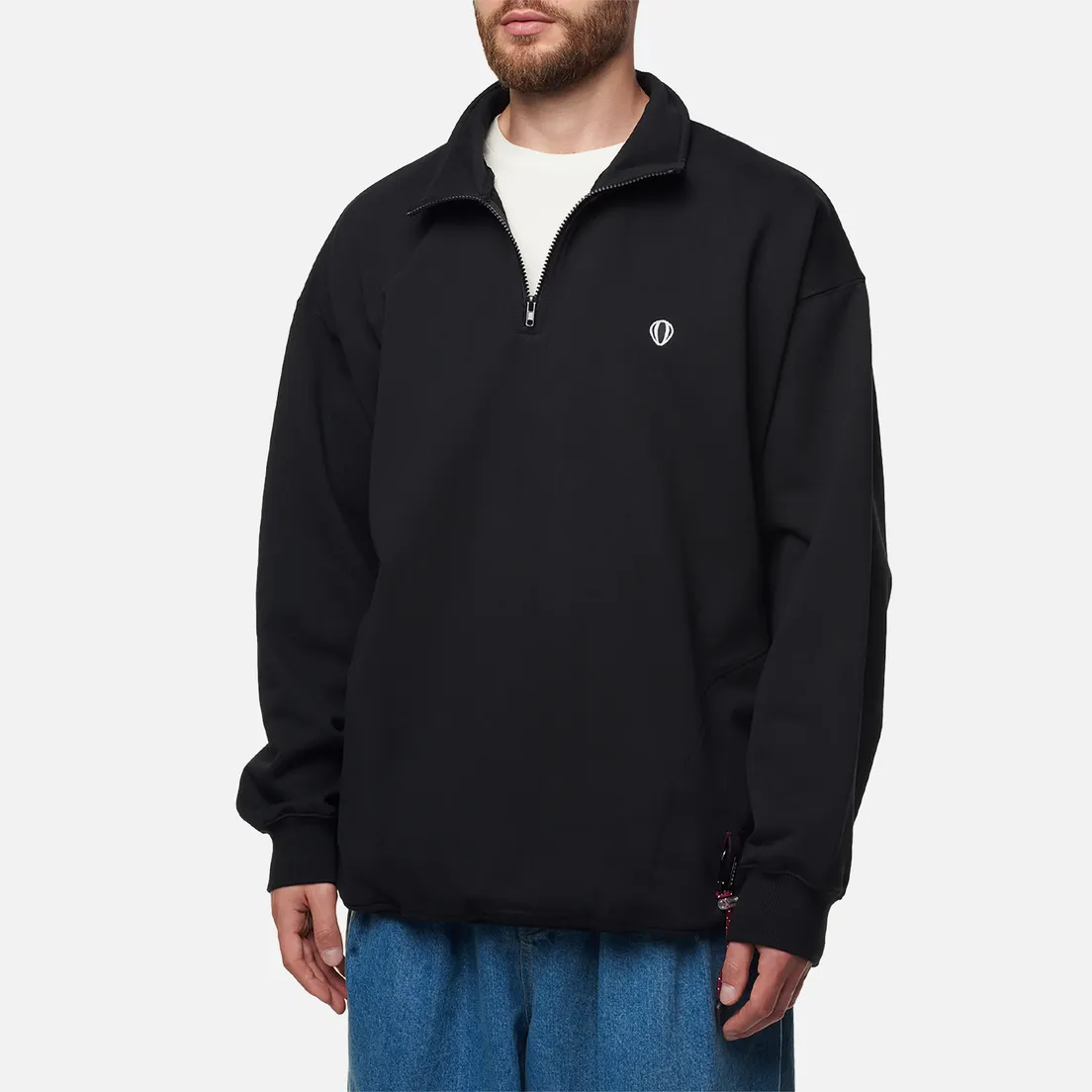 Anglan Мужская толстовка Carabiner Heavy Half Zip Up