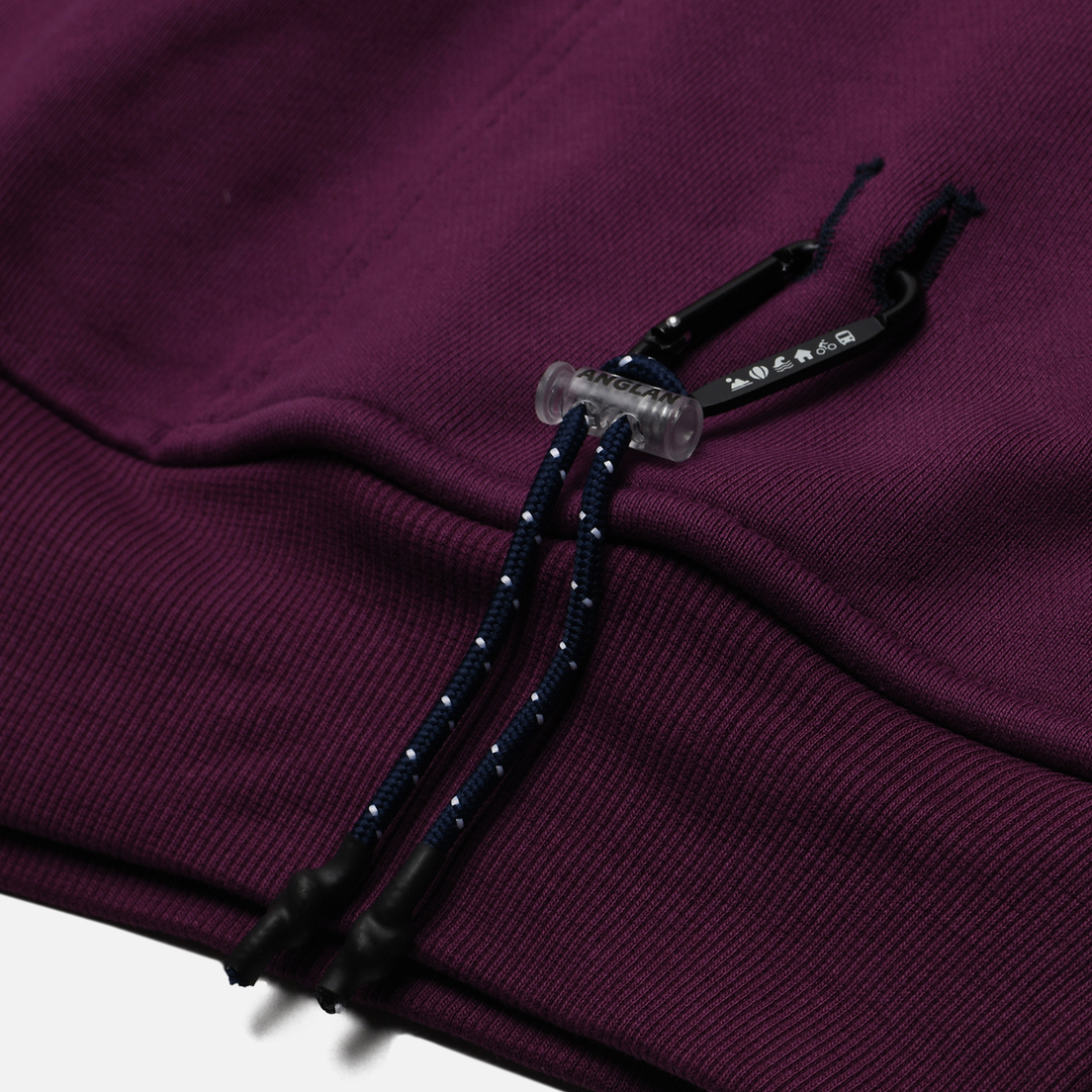 Anglan Мужская толстовка Carabiner Heavy Half Zip Up