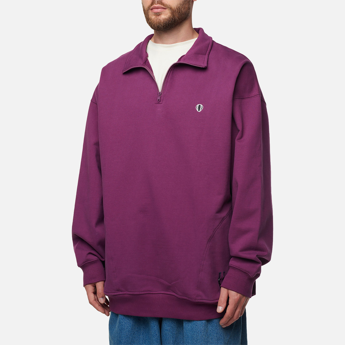 Anglan Мужская толстовка Carabiner Heavy Half Zip Up