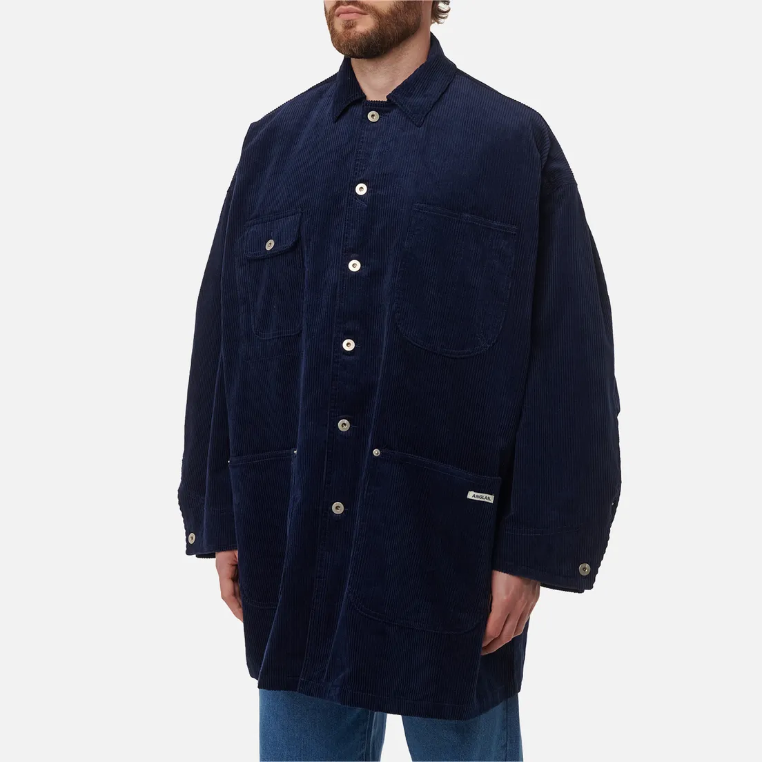 Anglan Мужское пальто Corduroy Work
