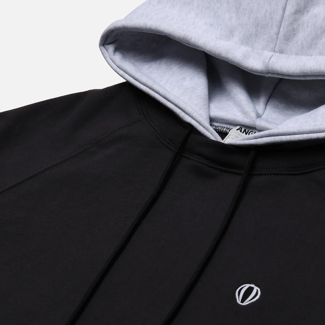 Anglan Мужская толстовка Double Color Wappen Raglan Hoodie