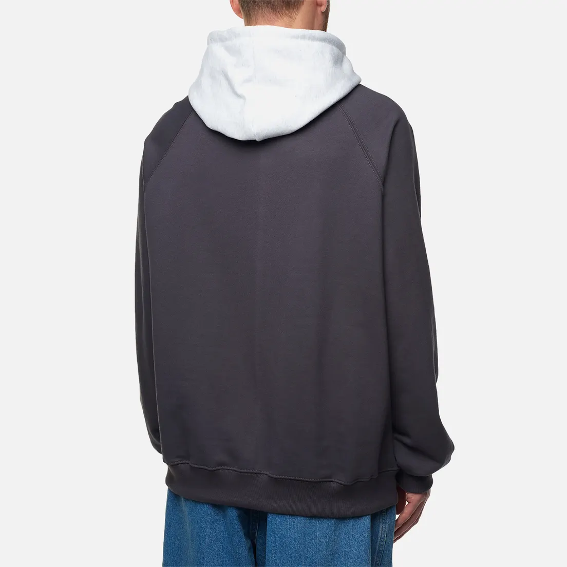Anglan Мужская толстовка Double Color Wappen Raglan Hoodie