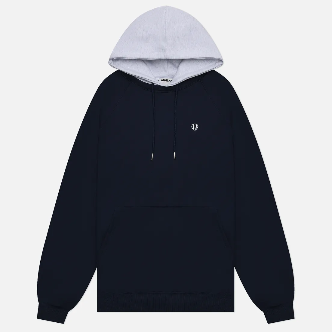 Anglan Мужская толстовка Double Color Wappen Raglan Hoodie
