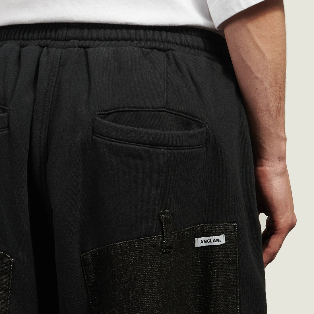 Anglan Мужские брюки Denim Double Sweat Balloon