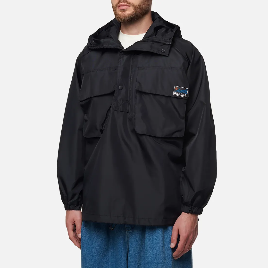 Anglan Мужская куртка анорак Double Pocket Mountain