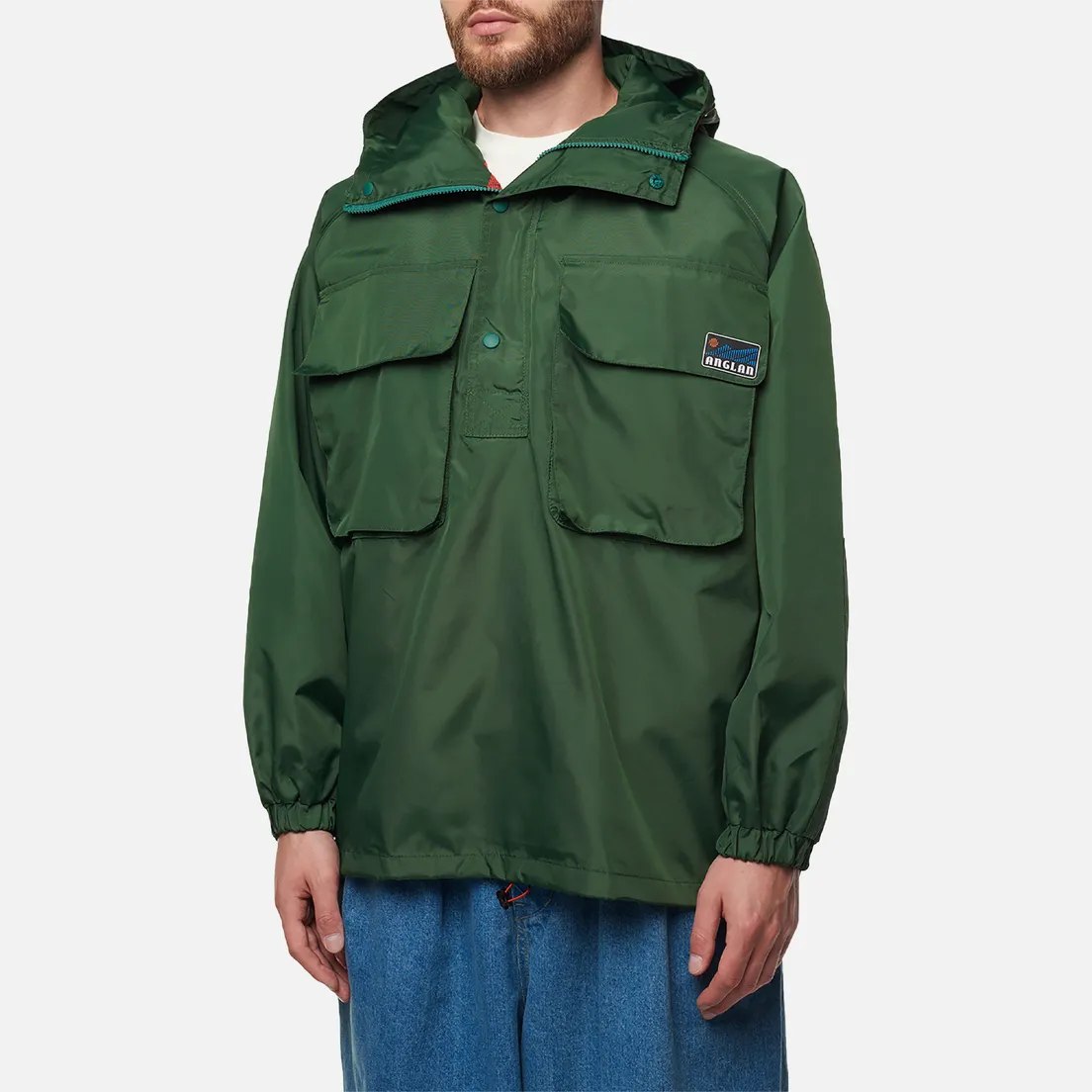 Anglan Мужская куртка анорак Double Pocket Mountain