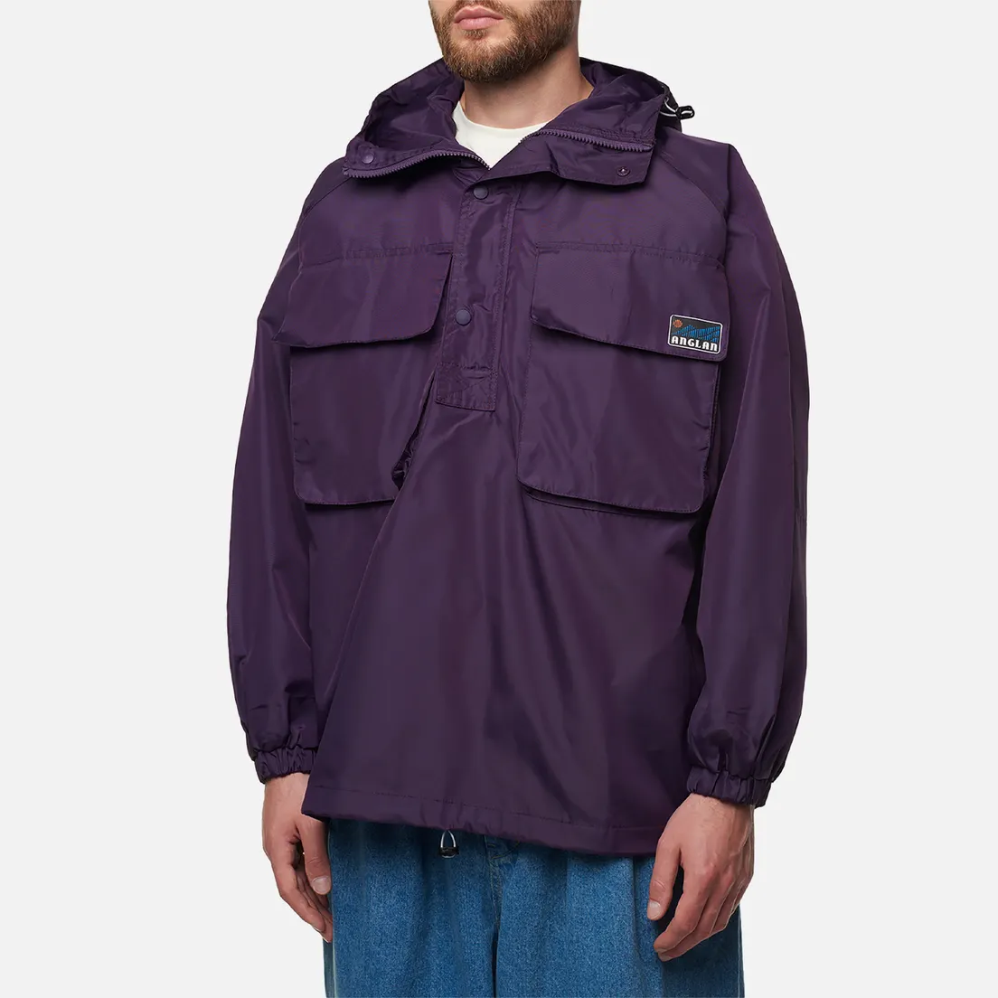 Anglan Мужская куртка анорак Double Pocket Mountain