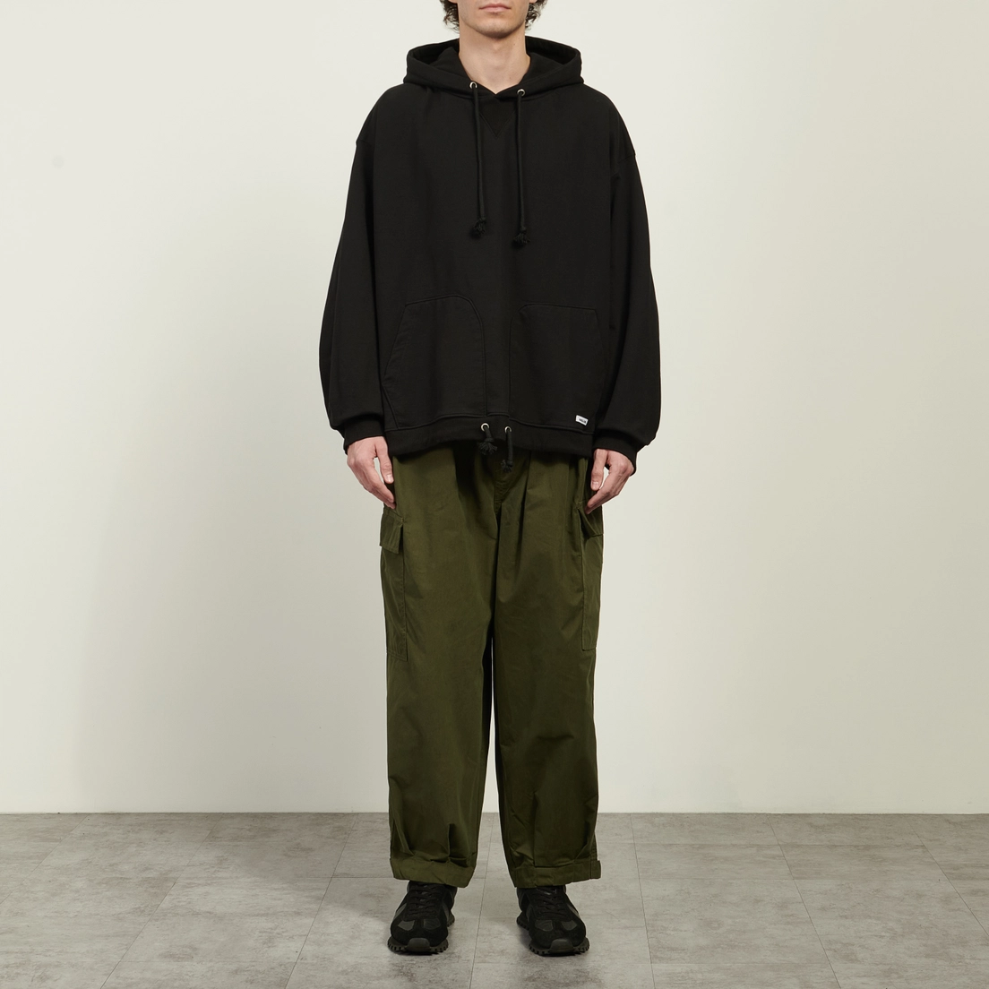 Anglan Мужская толстовка Double Valley Tuck Hoodie