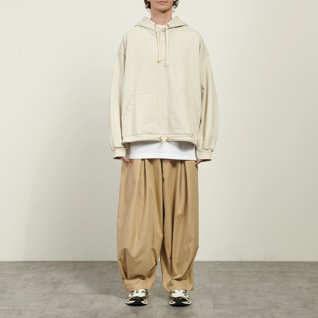 Anglan Мужская толстовка Double Valley Tuck Hoodie