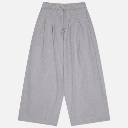 Мужские брюки Anglan Double Valley Tuck Sweat, цвет серый, размер L