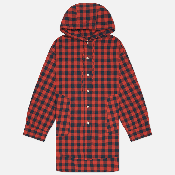 Мужская рубашка ANGLAN Huge Check Hoodie