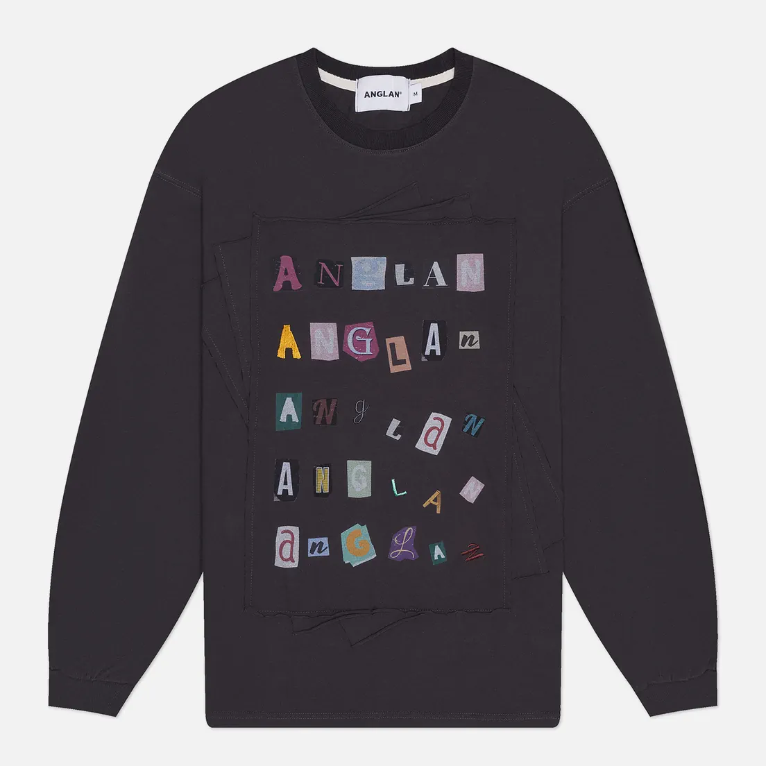 Anglan Мужской лонгслив Library Collage