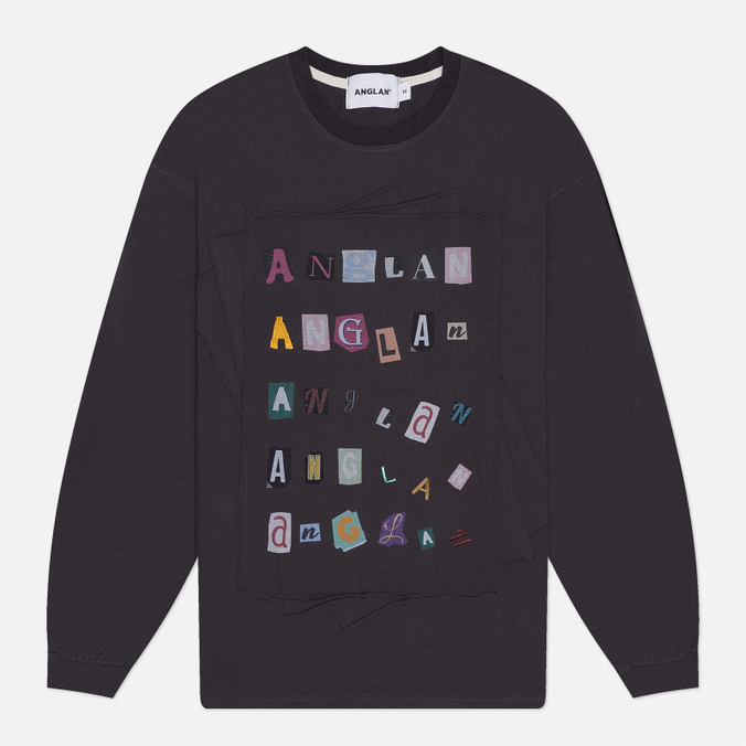 Мужской лонгслив ANGLAN Library Collage