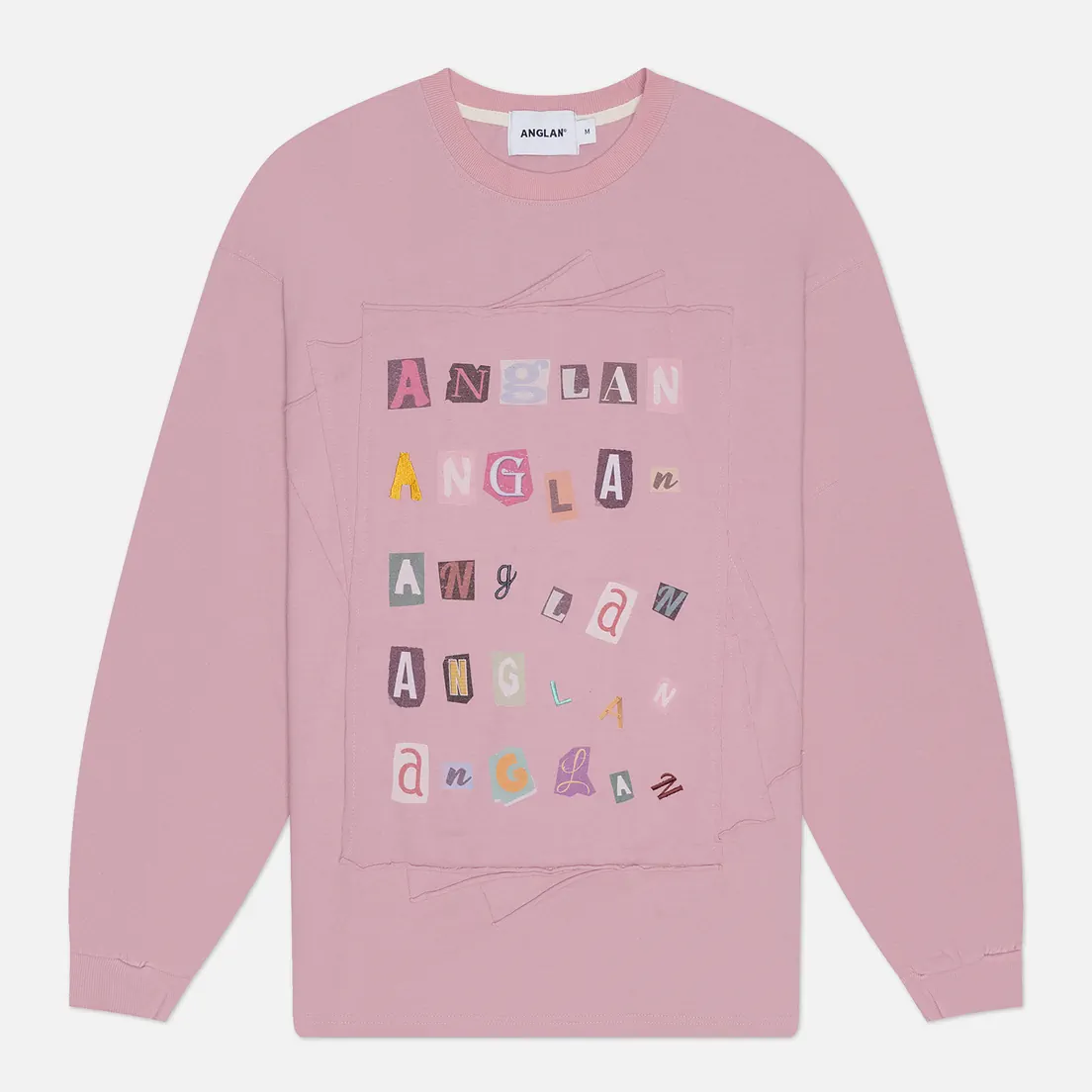 Anglan Мужской лонгслив Library Collage