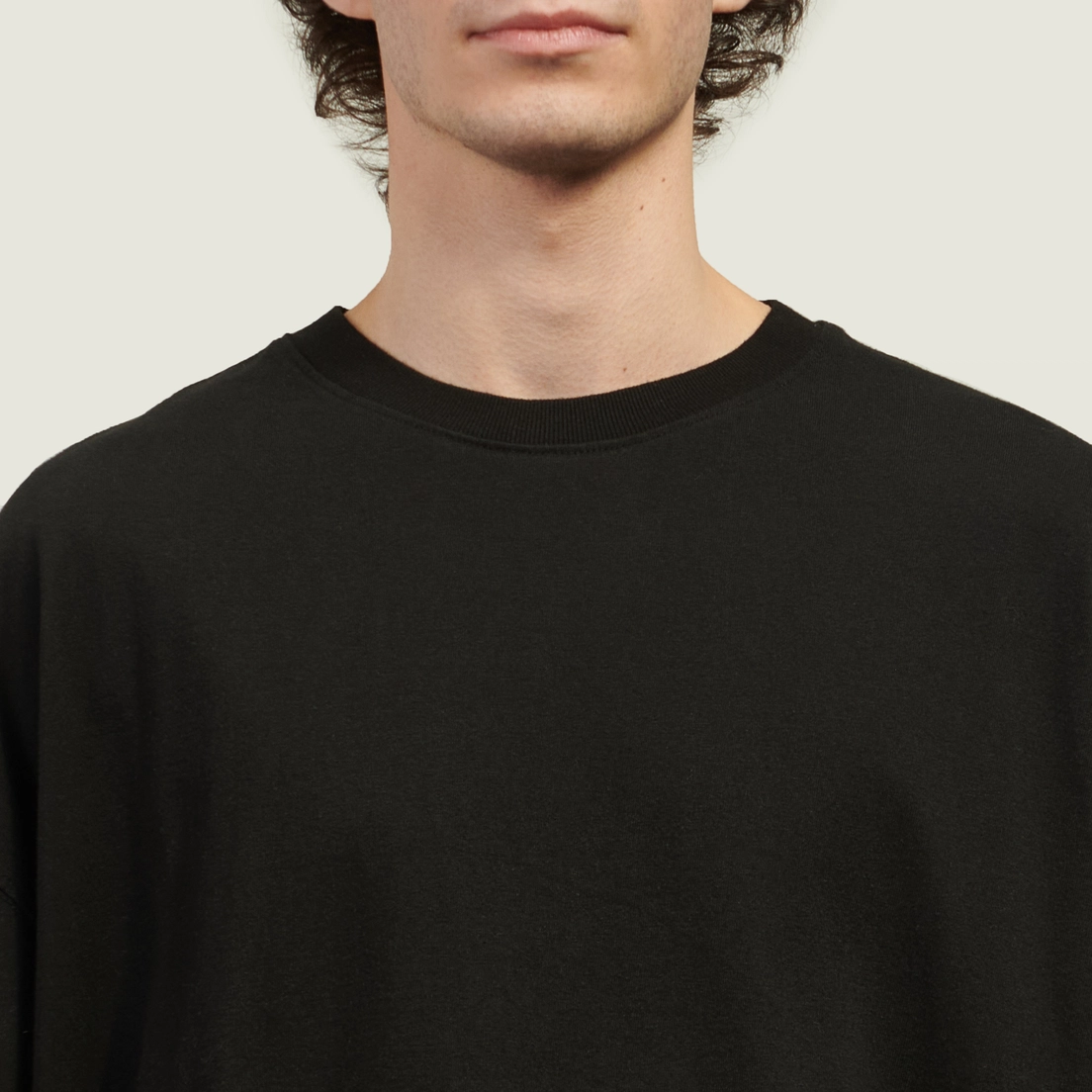 Anglan Мужская футболка Layered Essential Logo Half