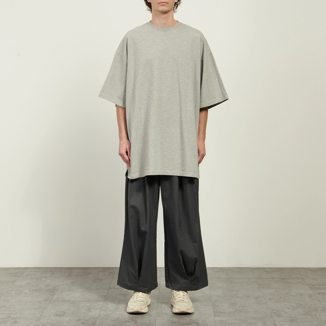 Anglan Мужская футболка Layered Essential Logo Half