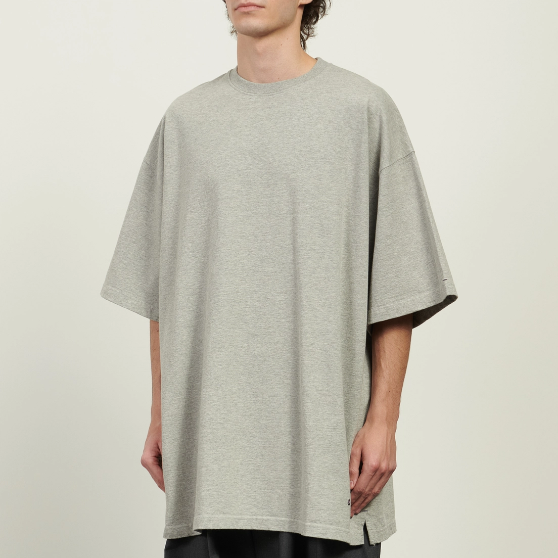 Anglan Мужская футболка Layered Essential Logo Half