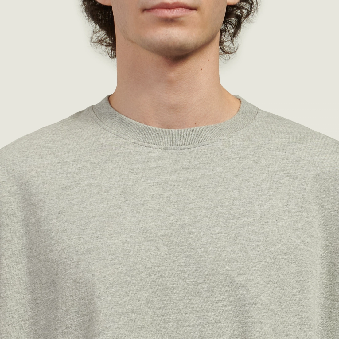 Anglan Мужская футболка Layered Essential Logo Half