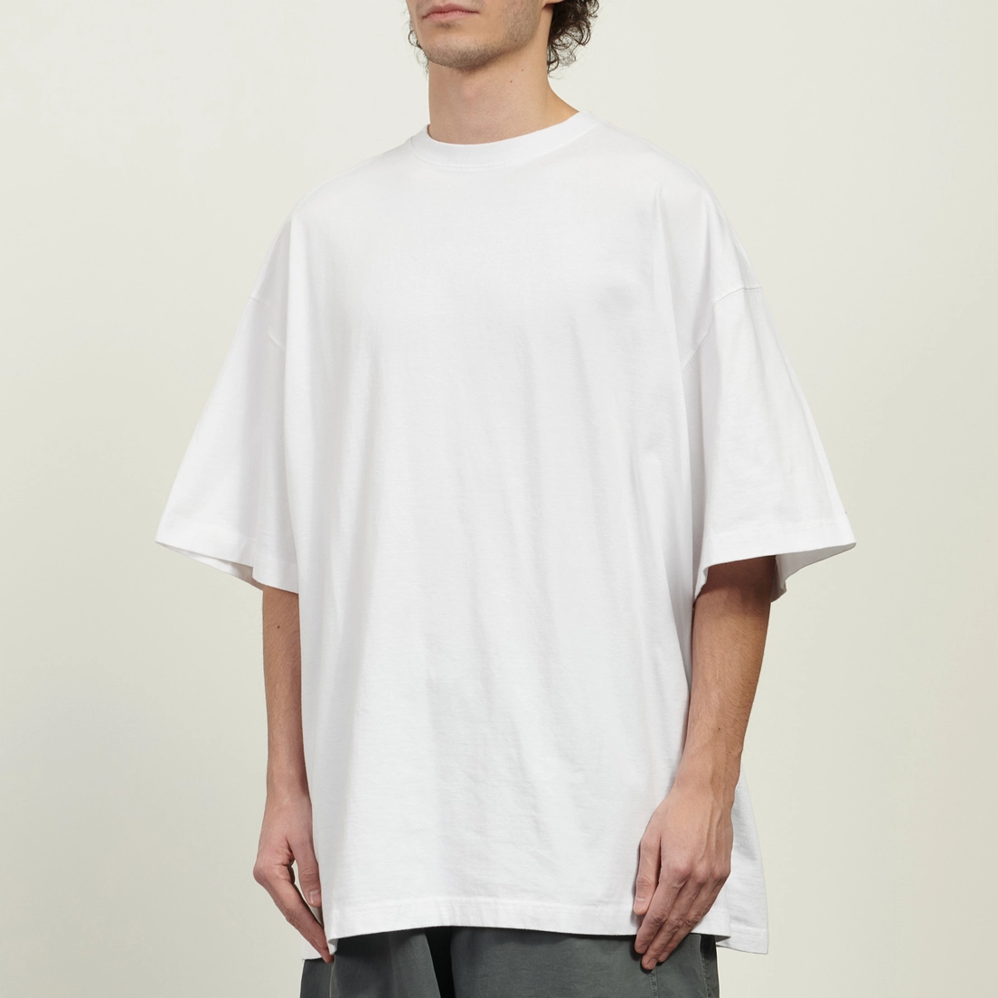Anglan Мужская футболка Layered Essential Logo Half
