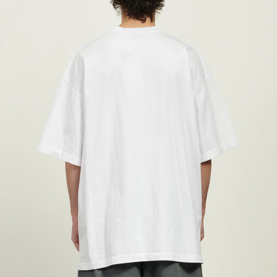 Anglan Мужская футболка Layered Essential Logo Half