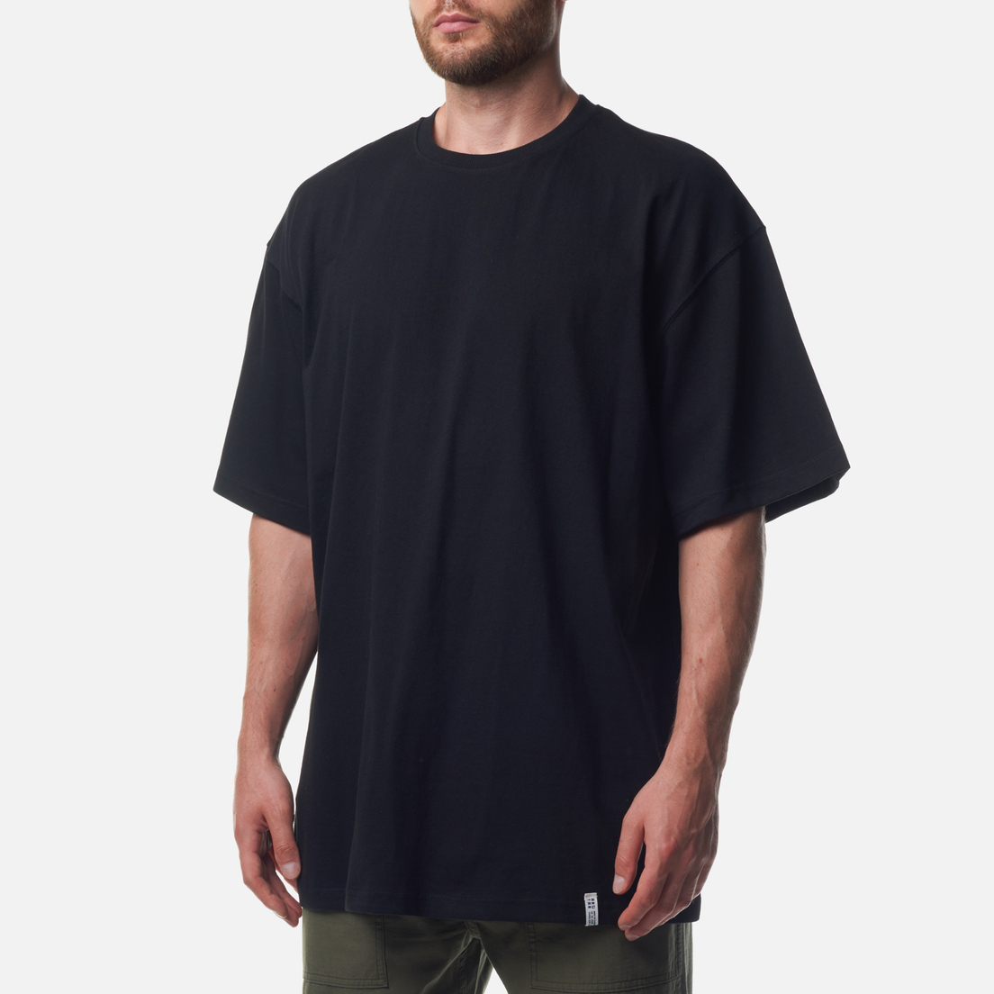 Anglan Мужская футболка Layered Essential Label Half