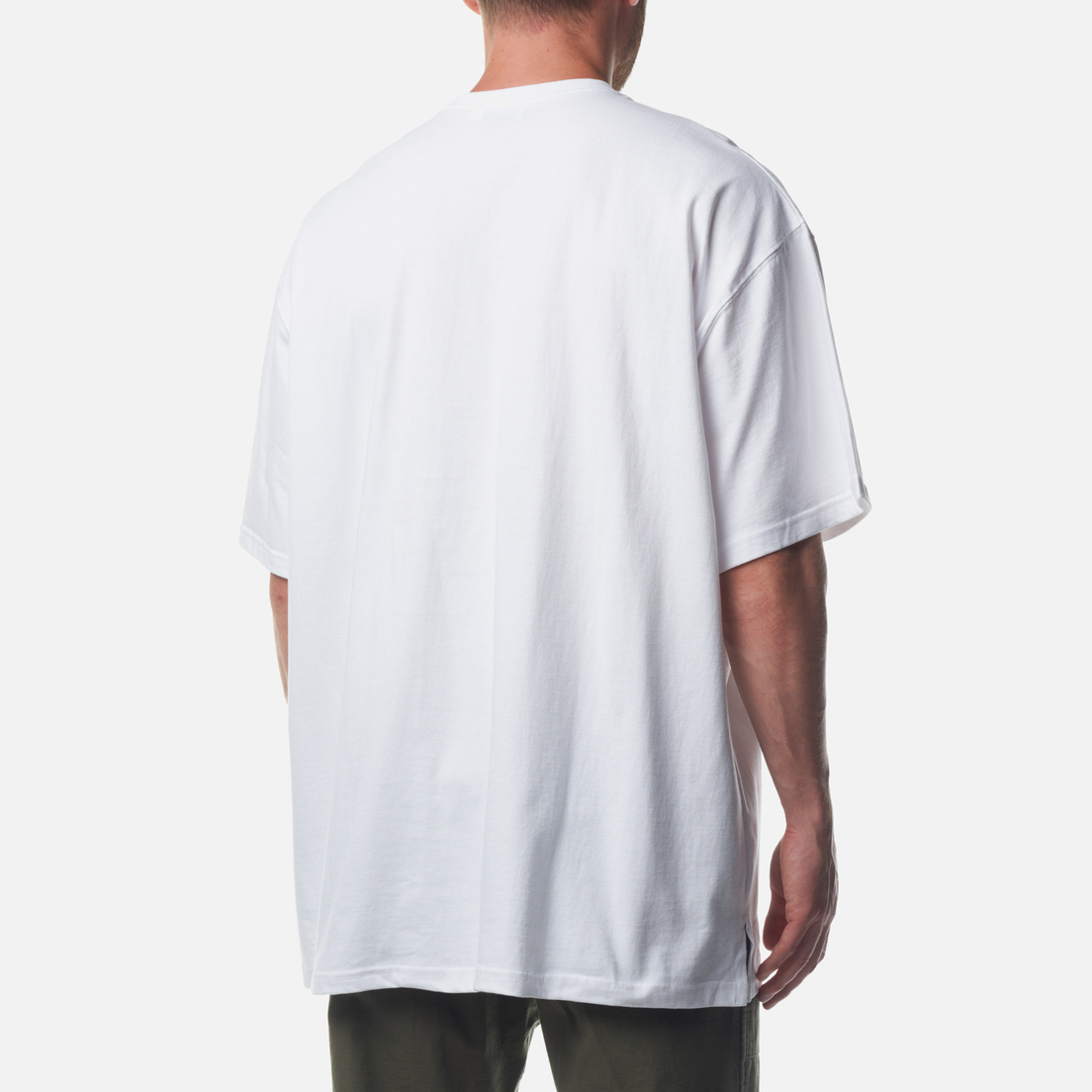 Anglan Мужская футболка Layered Essential Label Half