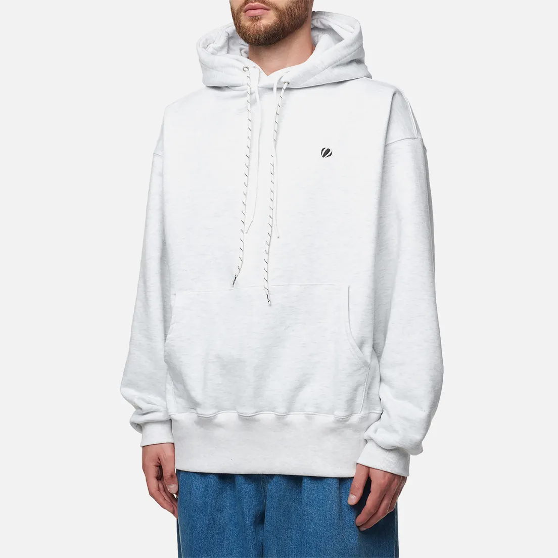 Anglan Мужская толстовка Oblique Balloon Double Hoodie