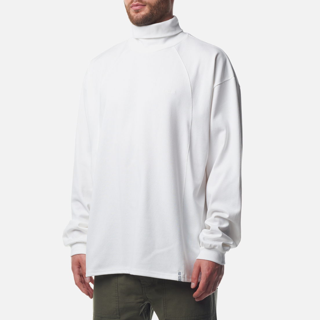 Anglan Мужской лонгслив Oval Incision Turtle Neck