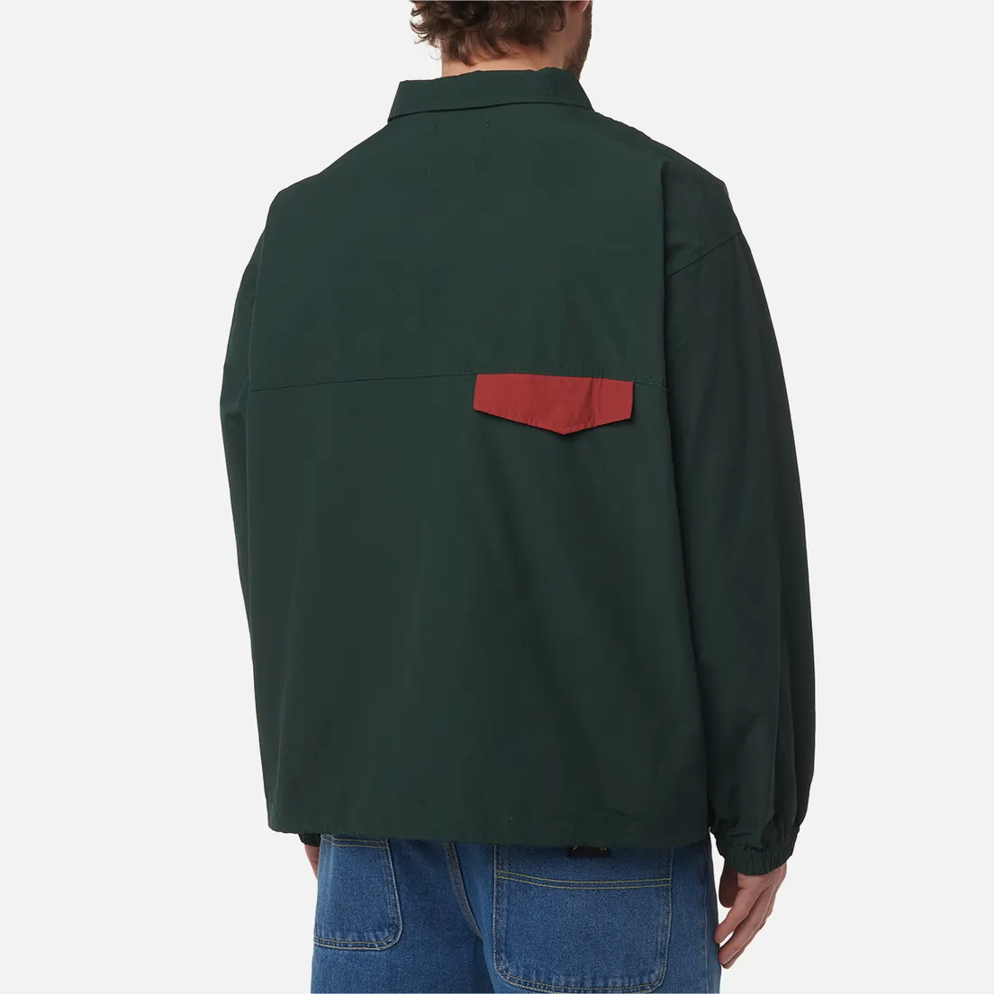 Anglan Мужская толстовка Perky Button Collar Pullover