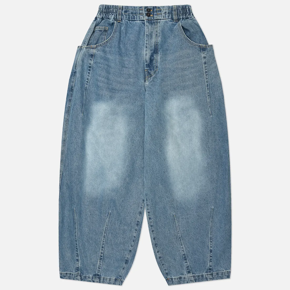 Anglan Мужские джинсы Pit Pocket Dart Denim Balloon