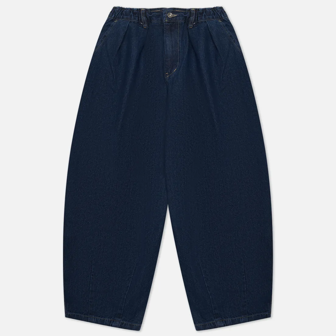 Anglan Мужские джинсы Rigid Indigo Denim Balloon