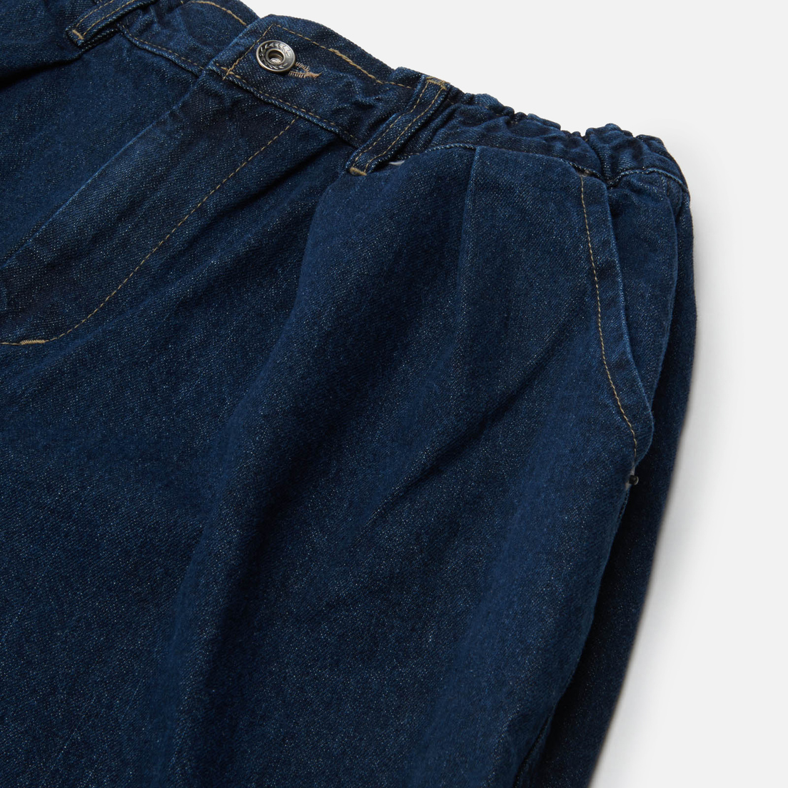 Anglan Мужские джинсы Rigid Indigo Denim Balloon