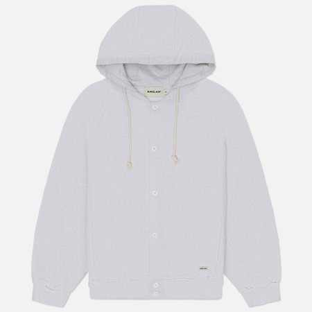 Мужская толстовка Anglan Raglan Sweat Hoodie, цвет серый, размер M