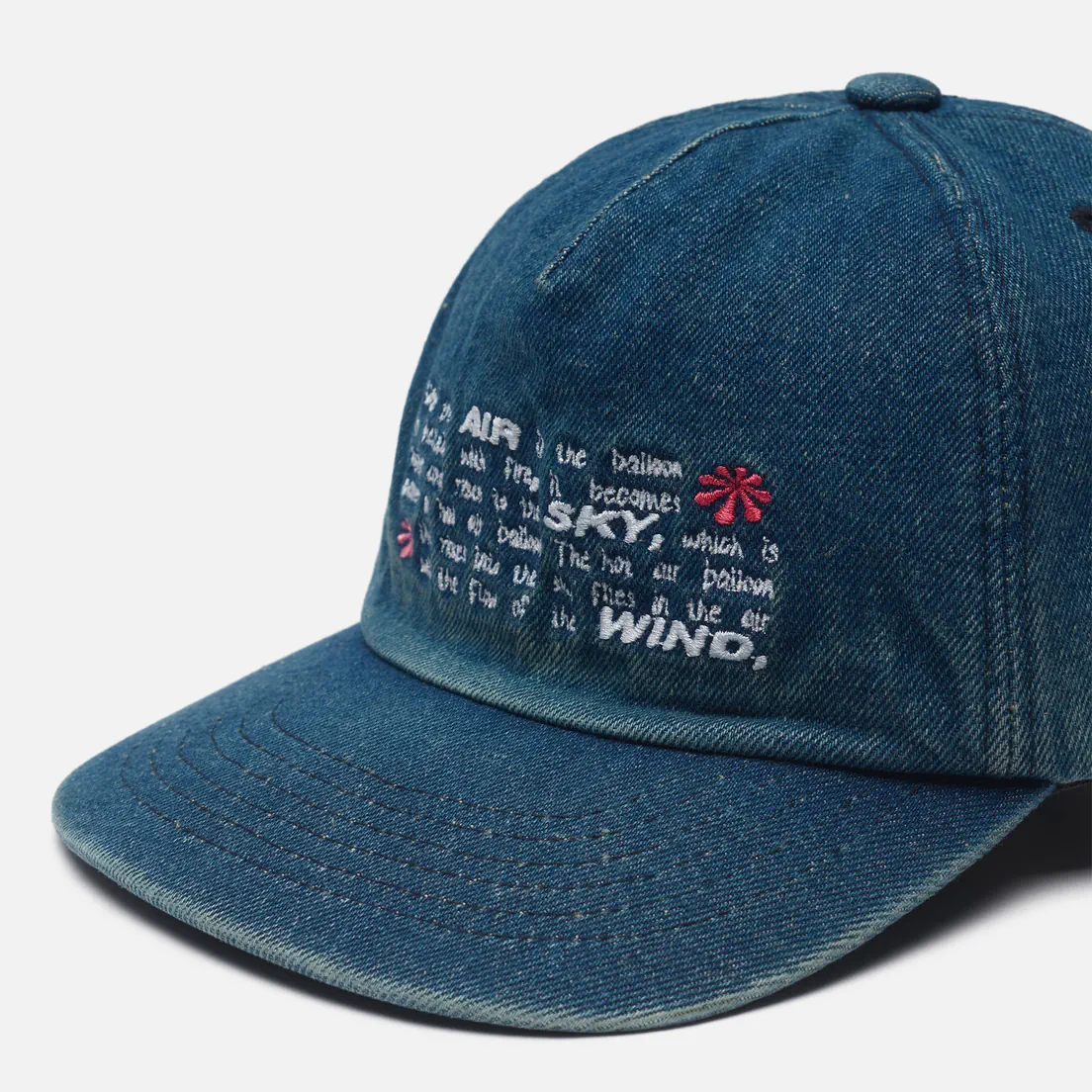 Anglan Кепка Slogan Denim Ball