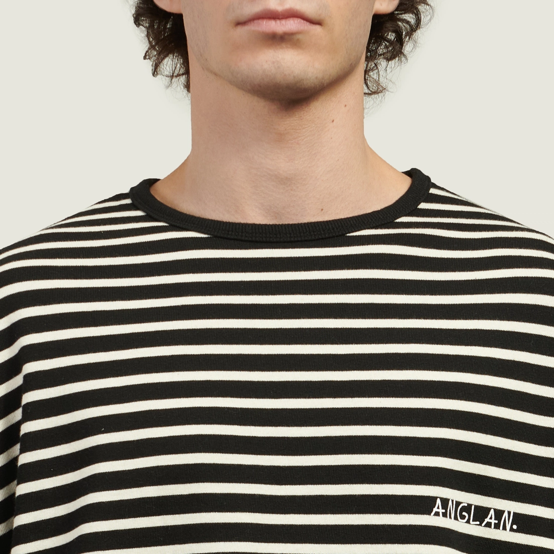 Anglan Мужской лонгслив Striped