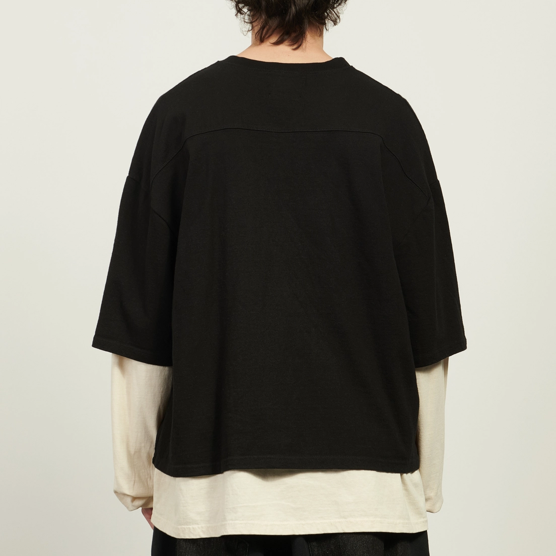 Anglan Мужской лонгслив Slogan Layered