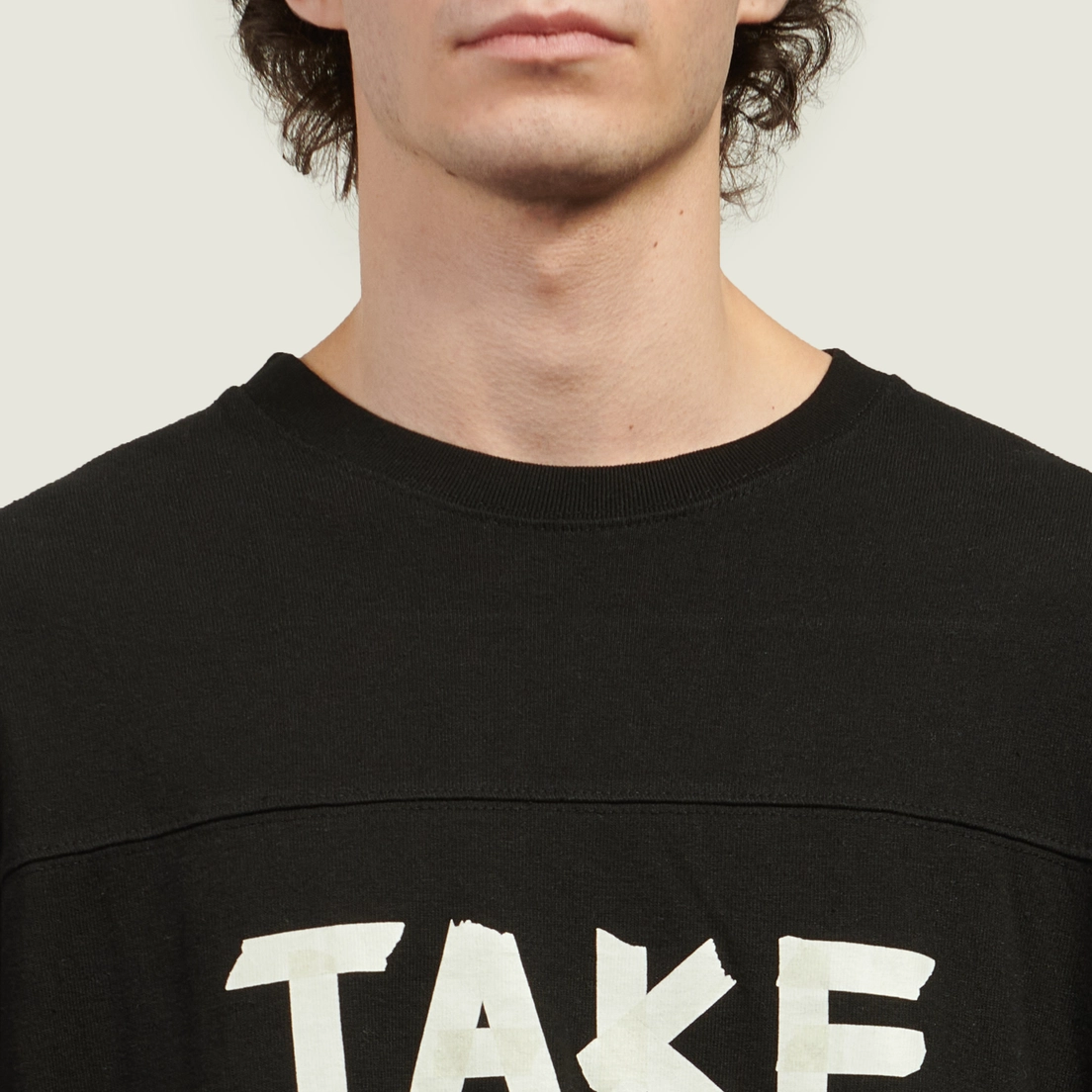 Anglan Мужской лонгслив Slogan Layered