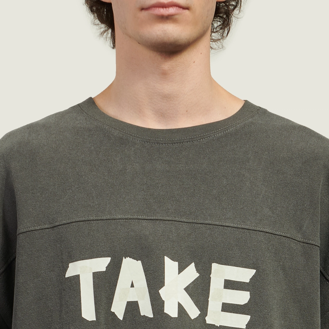 Anglan Мужской лонгслив Slogan Layered