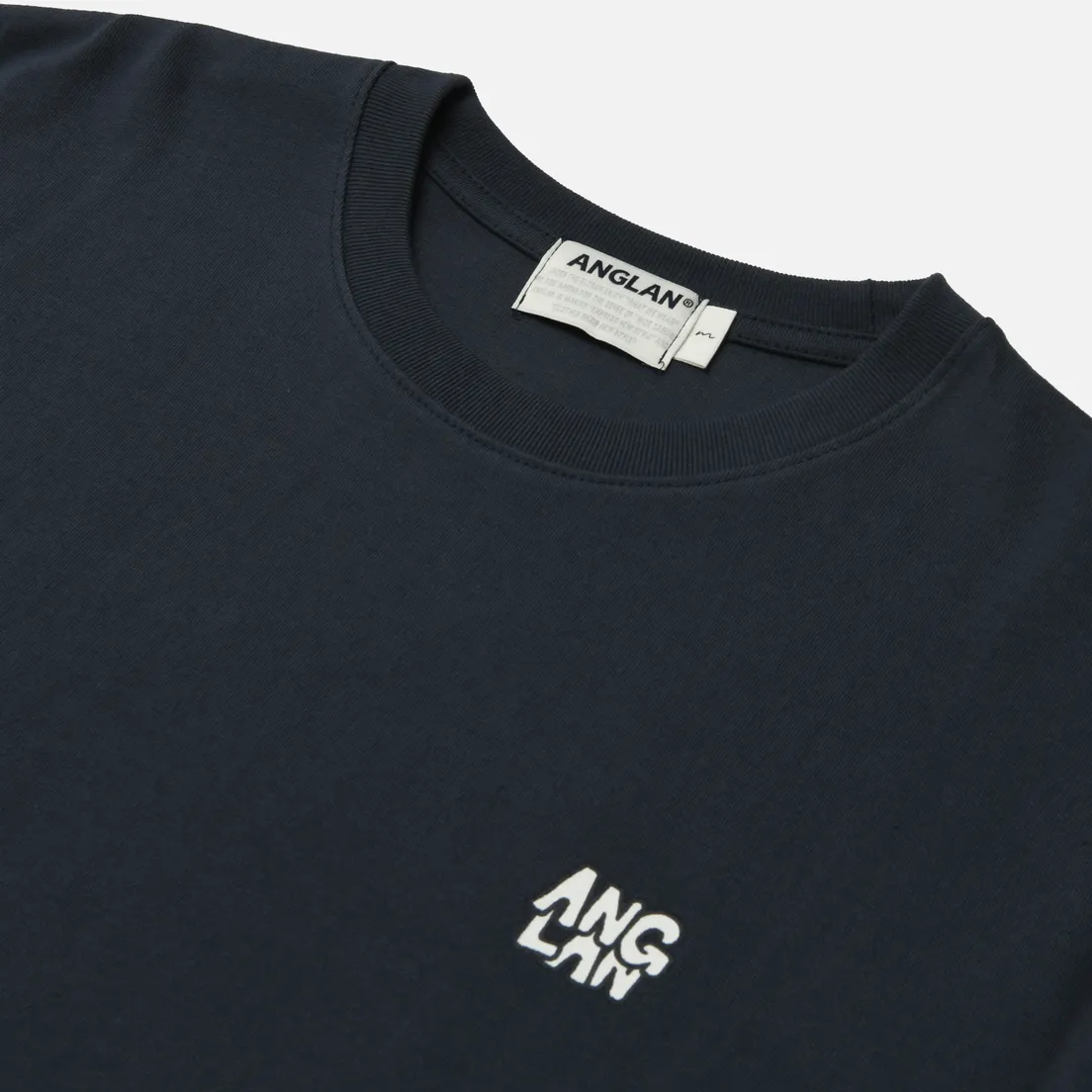 Anglan Мужская футболка Stack Logo Half