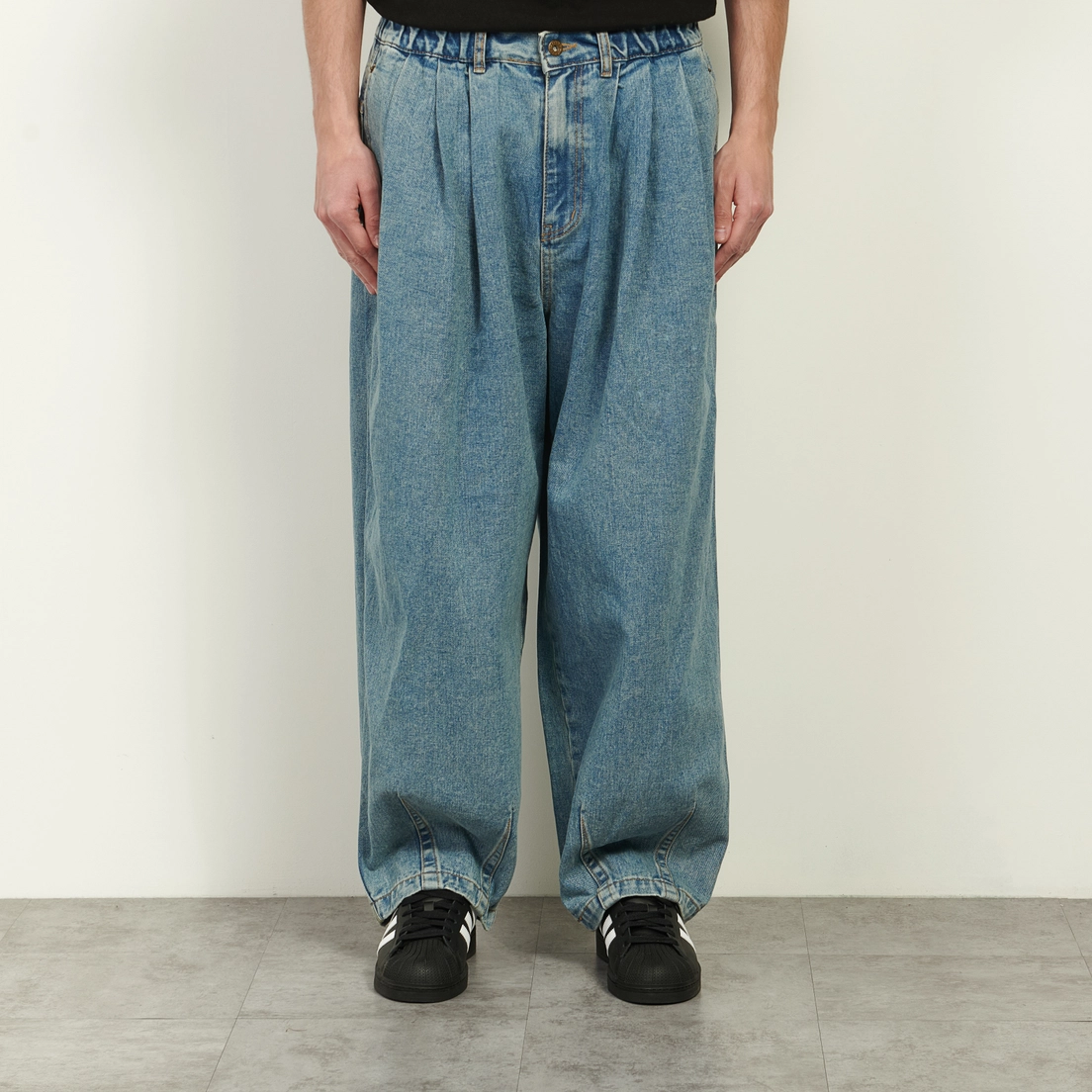 Anglan Мужские джинсы Stone Vintage Denim Balloon