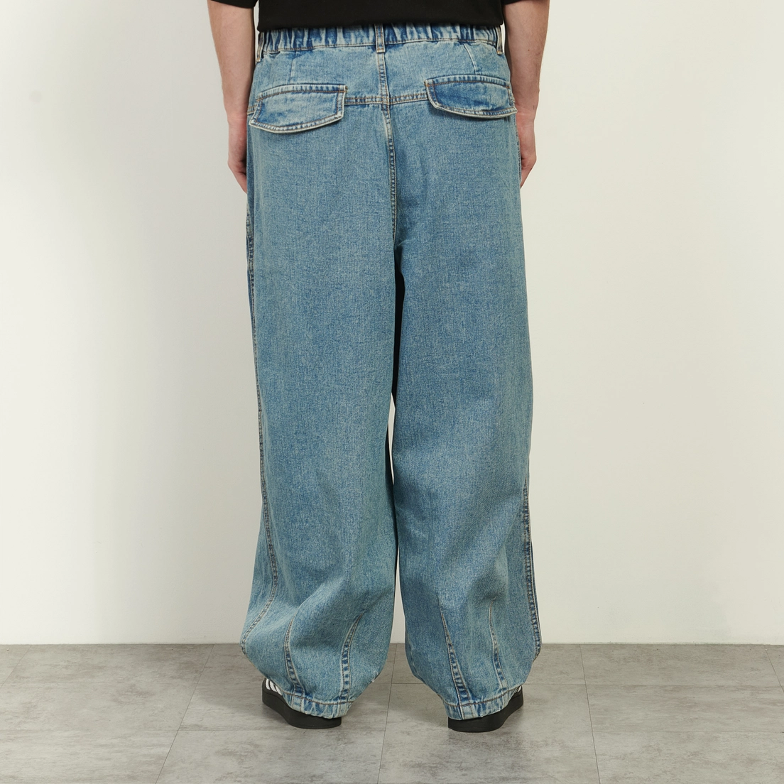 Anglan Мужские джинсы Stone Vintage Denim Balloon