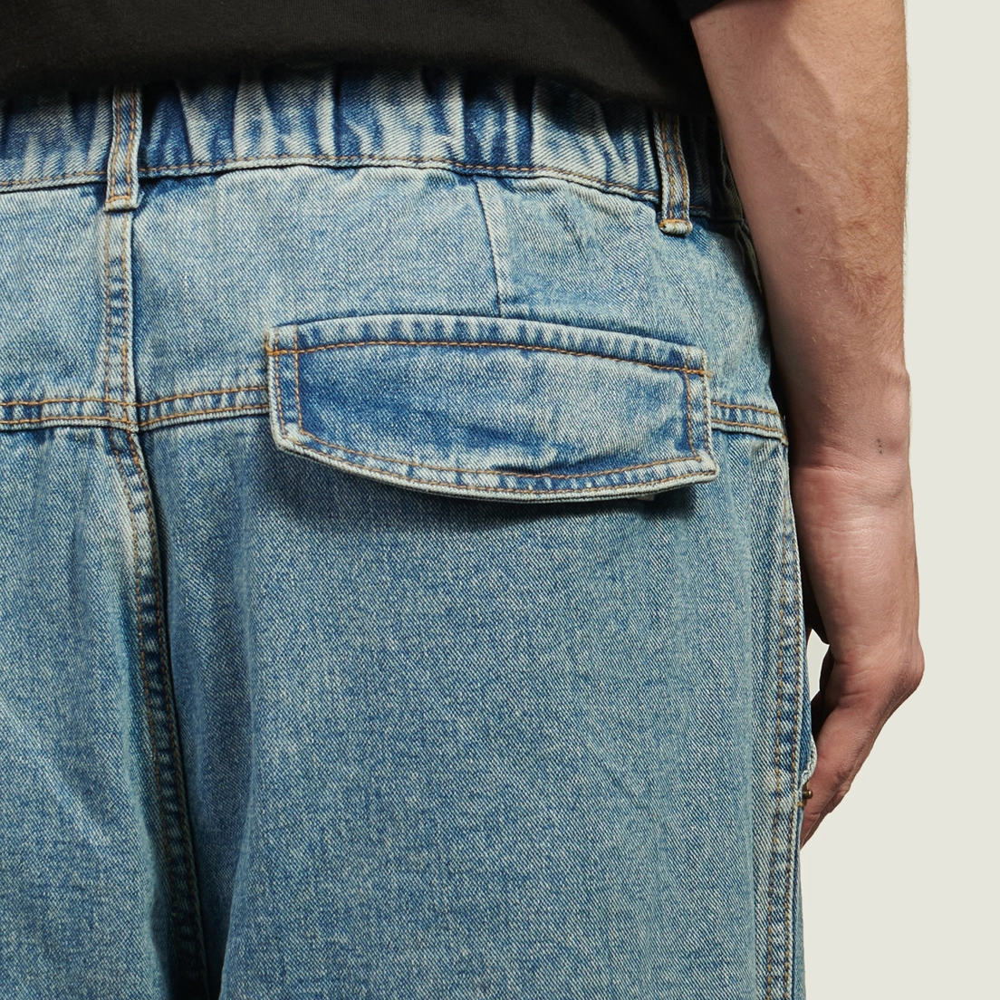 Anglan Мужские джинсы Stone Vintage Denim Balloon