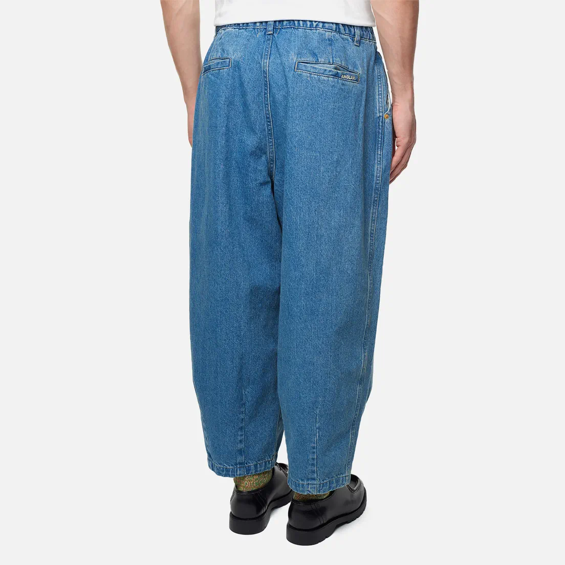 Anglan Мужские джинсы Stone Vintage Denim Balloon