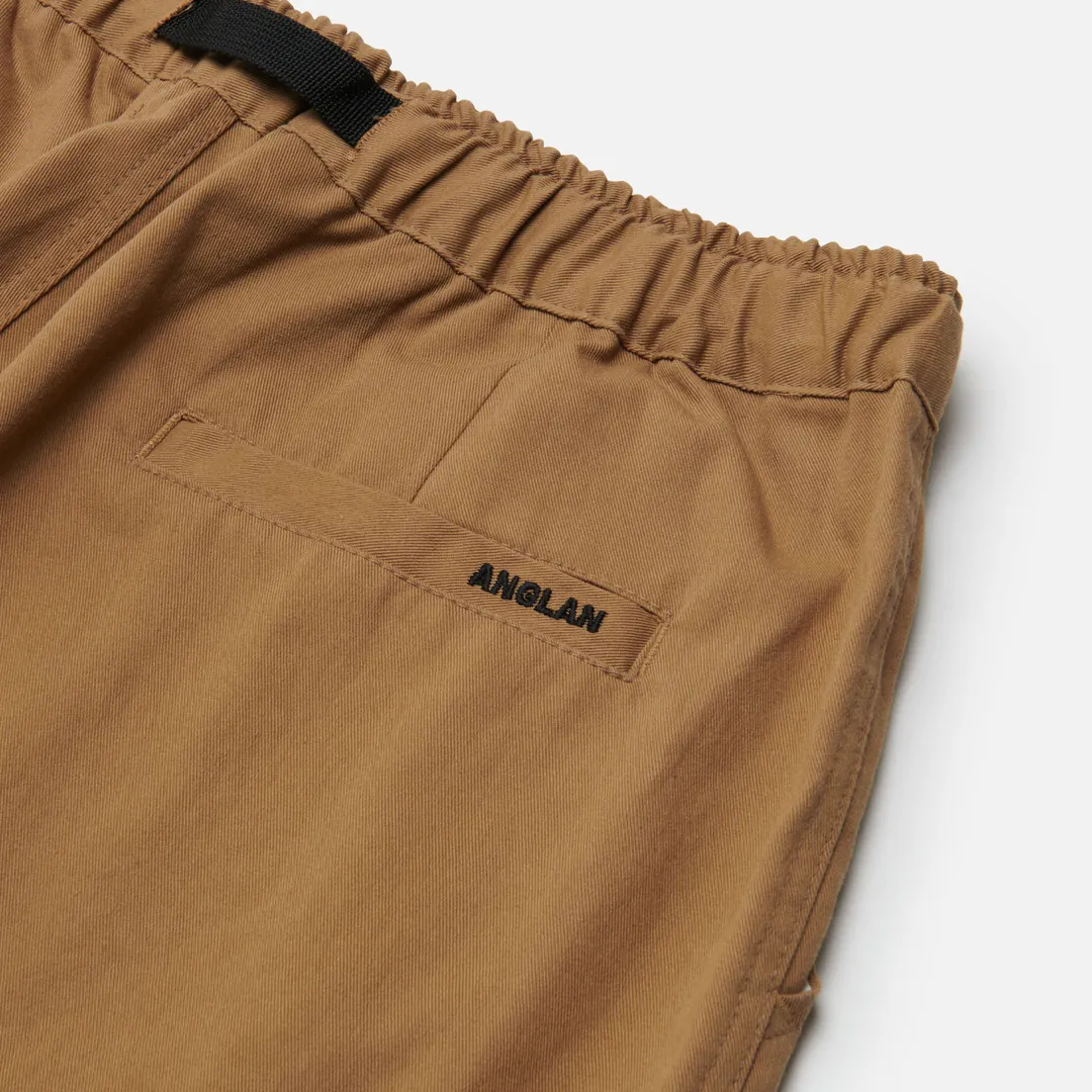 Anglan Мужские брюки Twill Cotton Belt Balloon