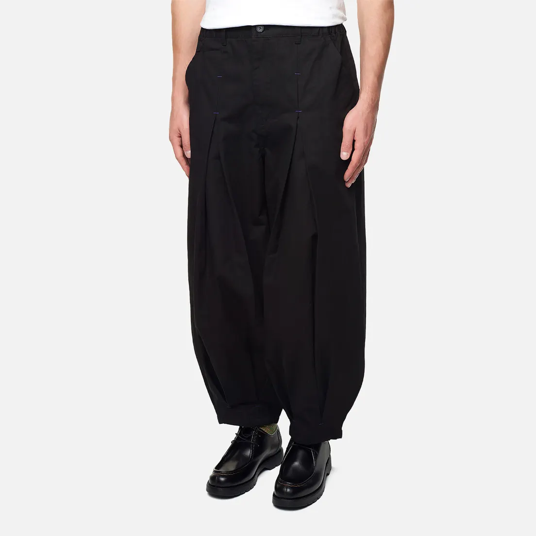 Anglan Мужские брюки Unbalance Long Tuck Balloon