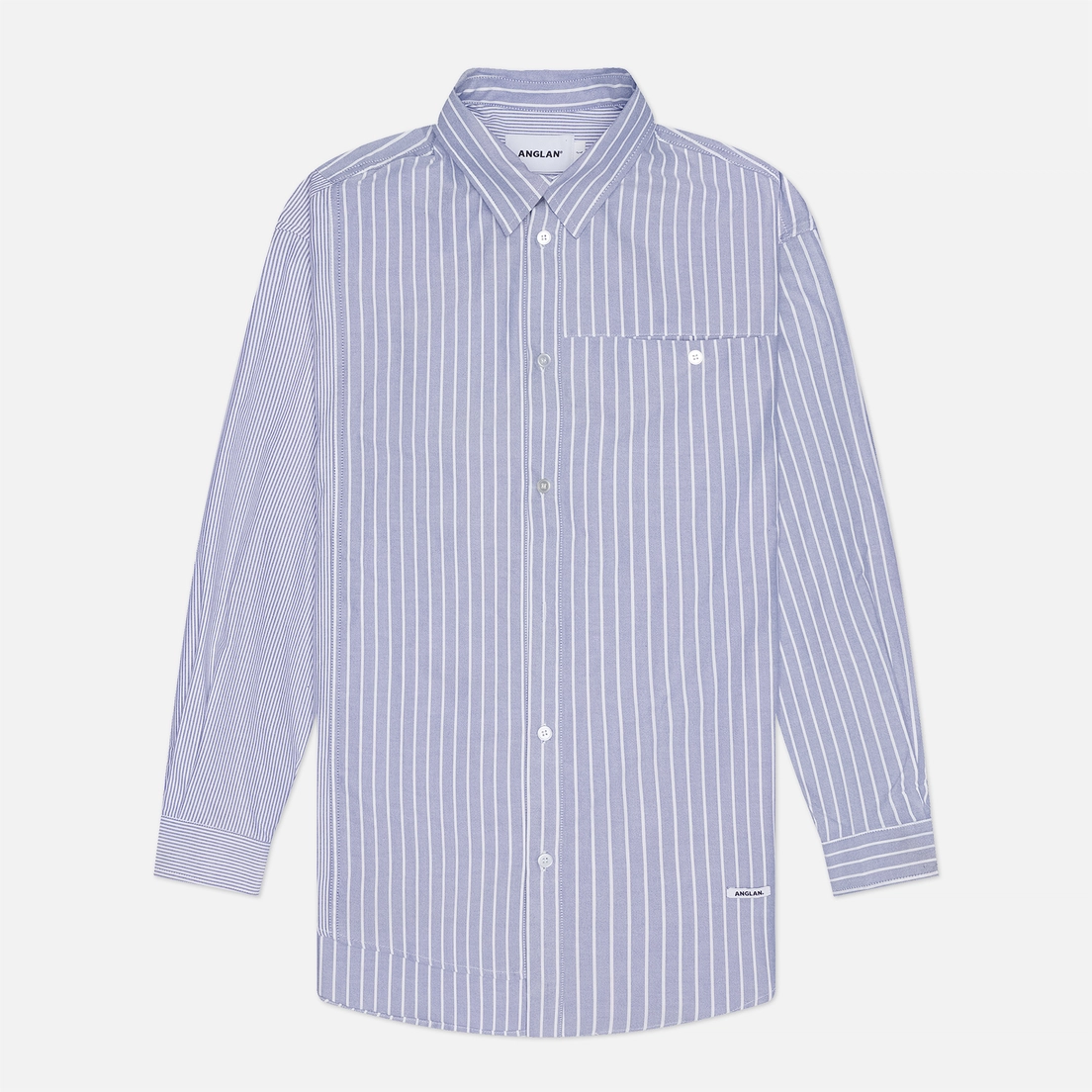 Anglan Мужская рубашка Unbalance Patch Big