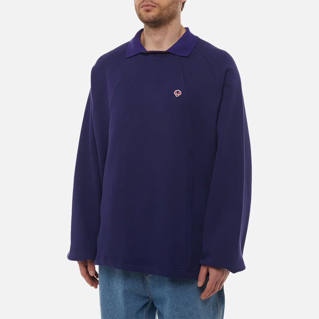 Anglan Мужская толстовка Wing Collar Incisio